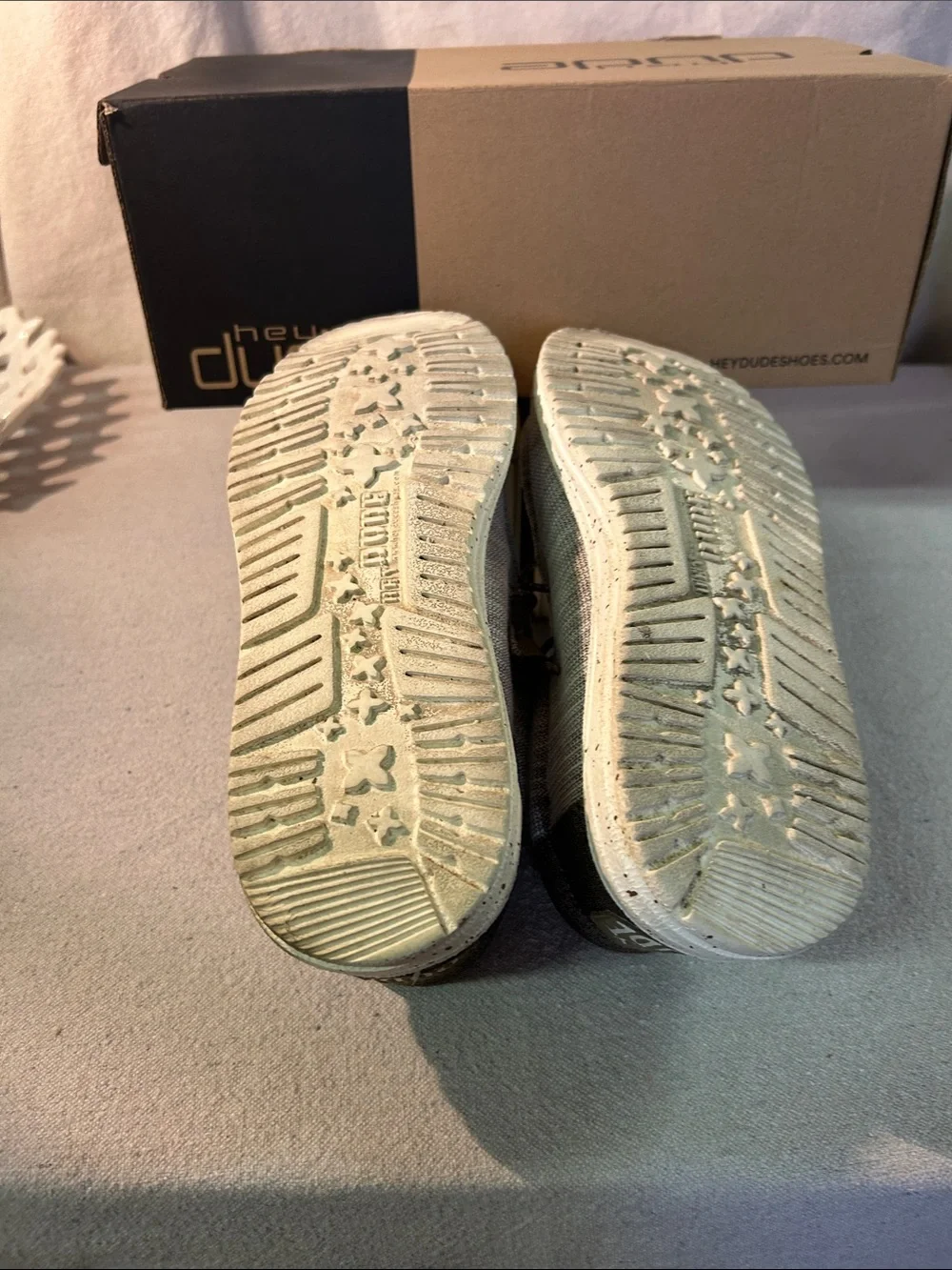 Hey Dude Men's Slip-On Shoes in Limestone